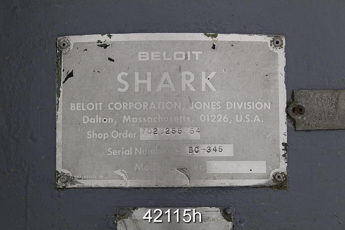Used Beloit V250 Pulper Drive, With Weg A/C Motor #42115