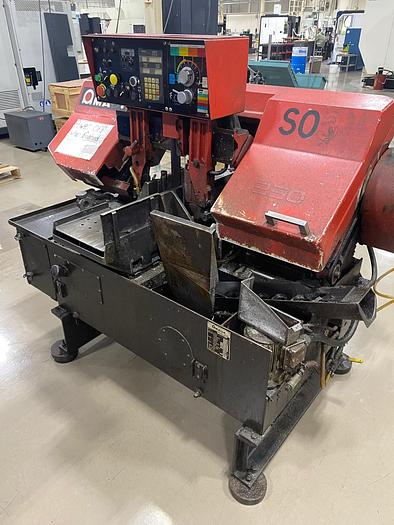 Used 1991 Amada HFA250W 12" x 10" Horizontal Bandsaw - 2 units available