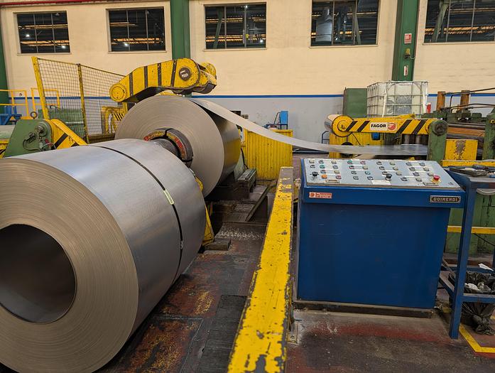 Used FAGOR PROIN Slitter 1550x4