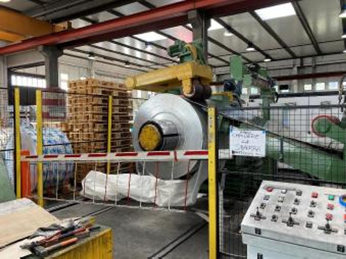 Refurbished 2016 SAMO OCEMI Stainless Slitter 1500x3