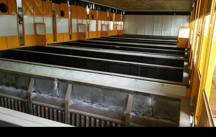 Used VOEST ALPINE / LOECO ZINC-COATING PLANT FOR PIPES