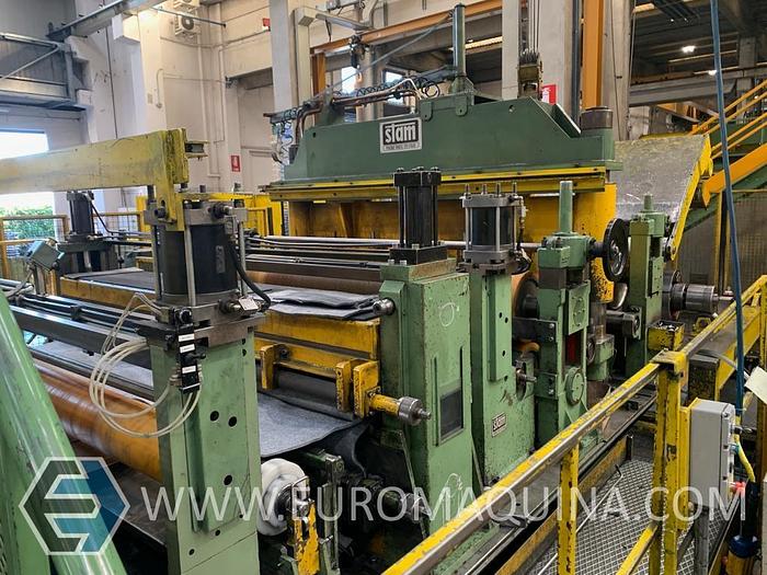 Used STAM & PROMEC Slitter 2000x6 + Slit coils packaging