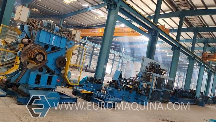 Usado OTO MILLS Línea de tubo soldado 50×4