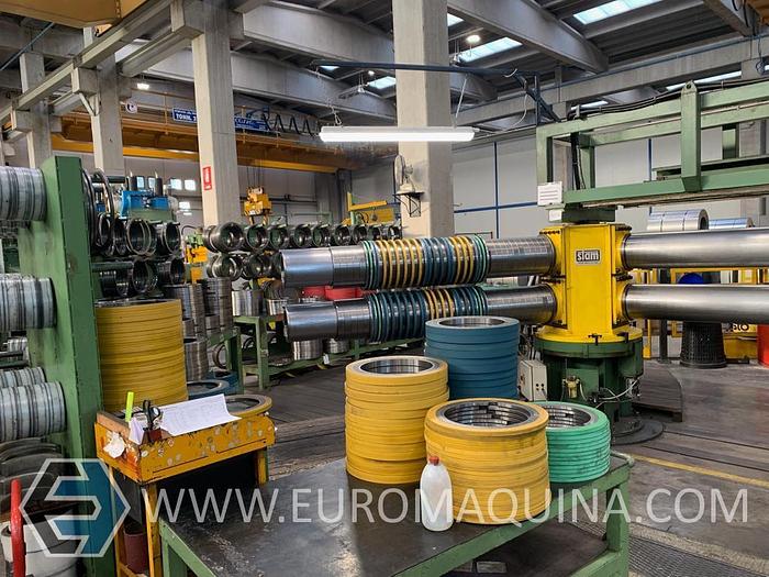 Used STAM & PROMEC Slitter 2000x6 + Slit coils packaging