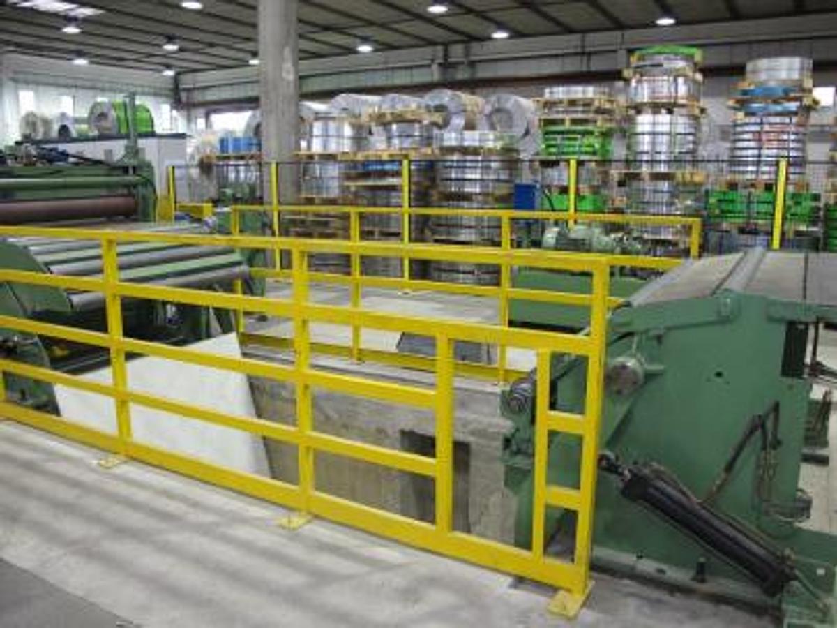 Refurbished 2016 SAMO OCEMI Stainless Slitter 1500x3