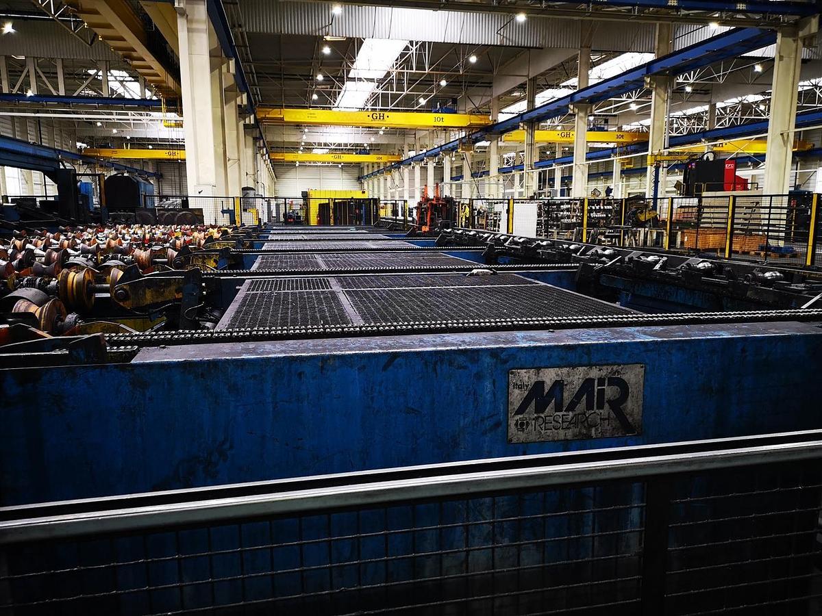 Used MAIR Double chamfering line TFA3/D/12.5 Tube facing & bevelling