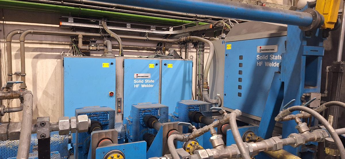 Used 2016 THERMATOOL HF WELDER CFI 200 kW