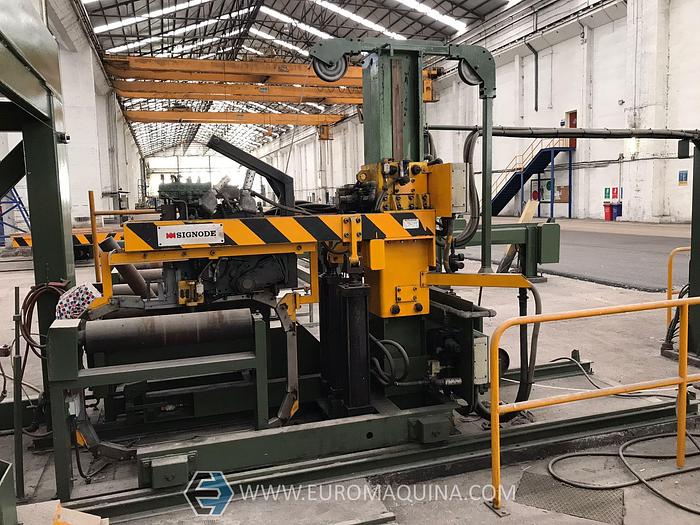 Used MAIR / SIGNODE Automatic packing & strapping machine