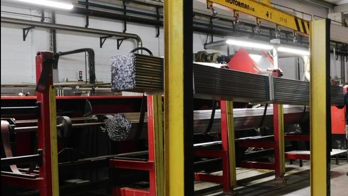 Used RSA TWIN FIX LENGTH CUT with Cutting Polishing Washing Drying Stacking