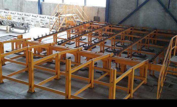 Used VOEST ALPINE / LOECO ZINC-COATING PLANT FOR PIPES