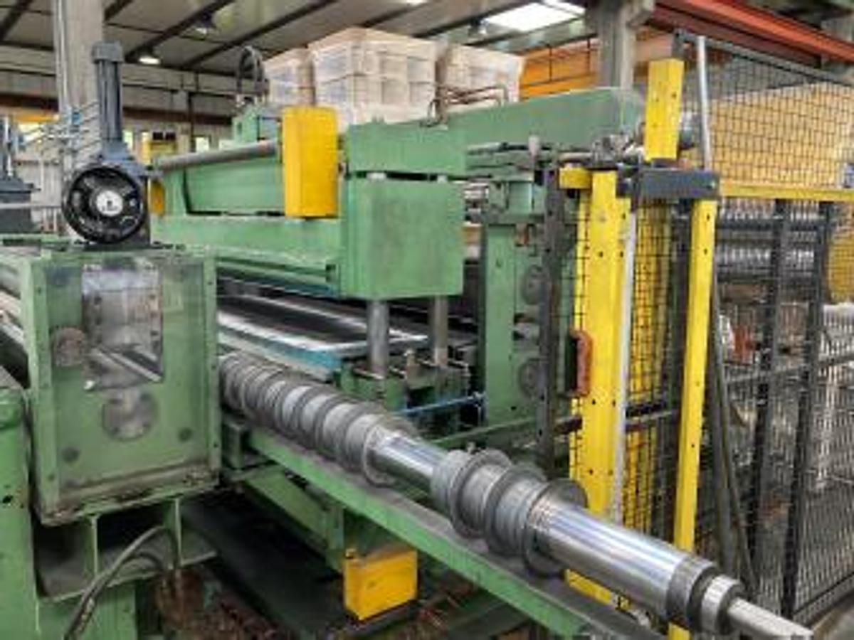 Refurbished 2016 SAMO OCEMI Stainless Slitter 1500x3