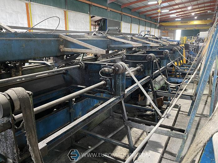 Used MAIR Multihead Tube Cutting Machine TRA2000/7/7