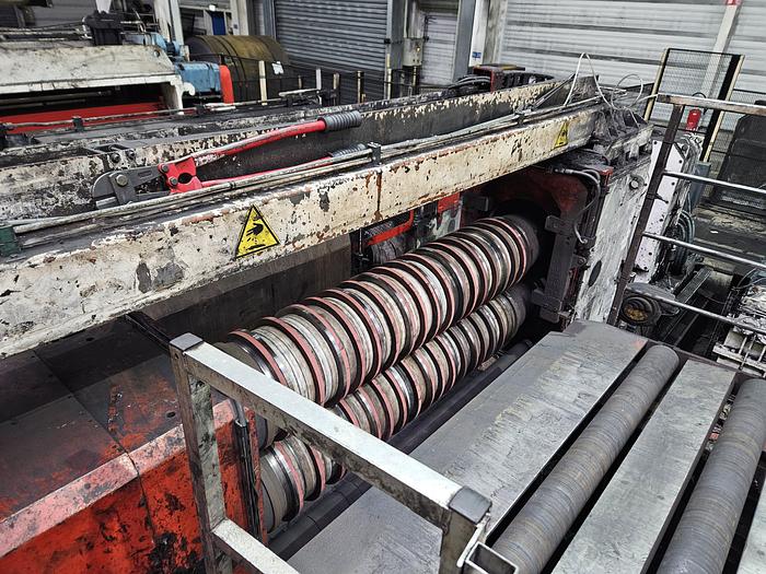 Used FAGOR Slitting line 1600x6