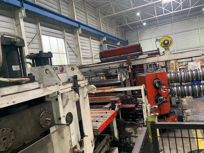 Used 2007 FAGOR-PROIN Slitting line 1600x6
