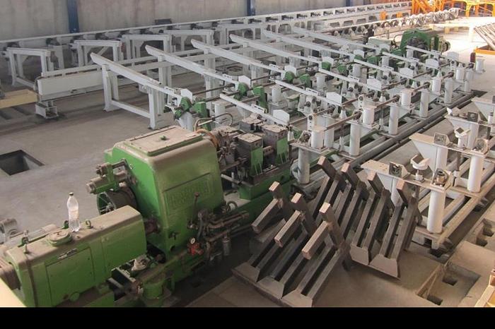 Used VOEST ALPINE / LOECO ZINC-COATING PLANT FOR PIPES