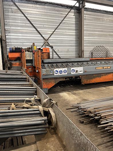 Used 2013 SCHNELL Cutting bench optibat 100/3/12