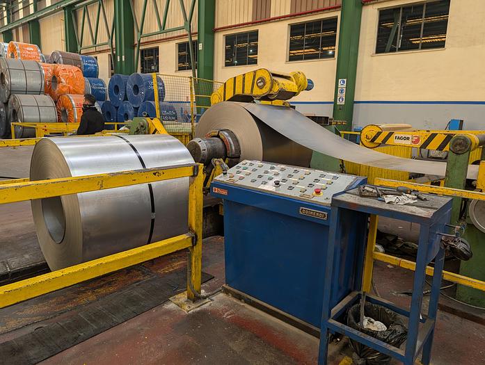 Used FAGOR PROIN Slitter 1550x4