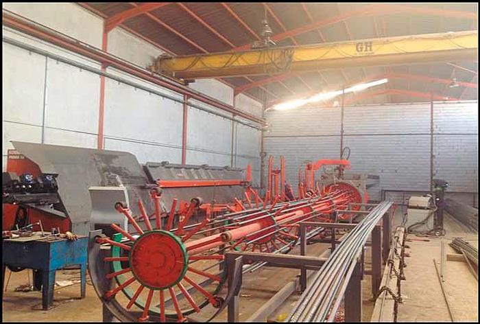 Used SCHNELL Cage Forming Machine GTM 200/1500 12