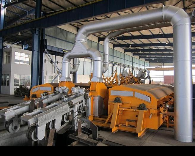 Used VOEST ALPINE / LOECO ZINC-COATING PLANT FOR PIPES