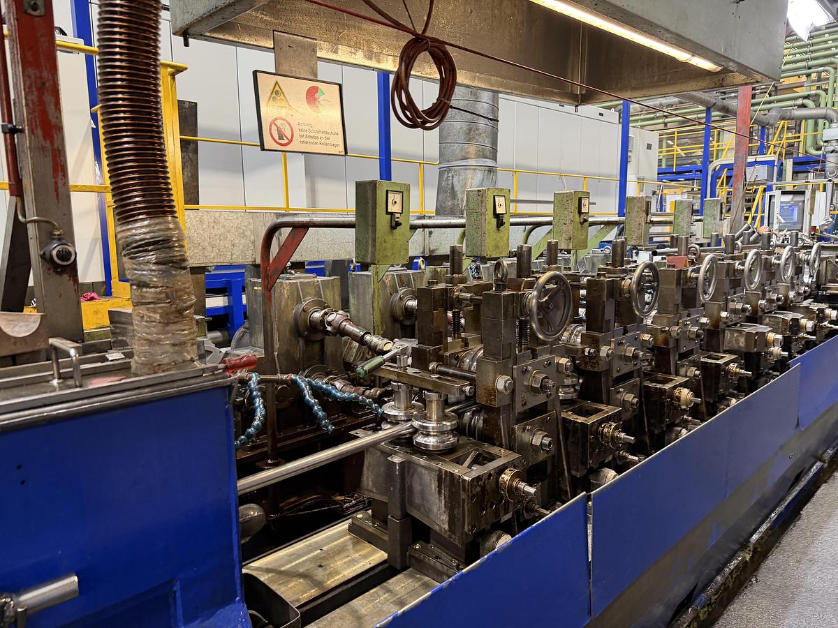 Used SEUTHE HIGH PRECISION TUBE MILL 76x3