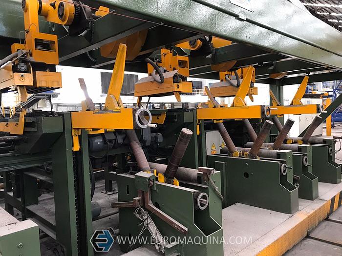 Used MAIR / SIGNODE Automatic packing & strapping machine