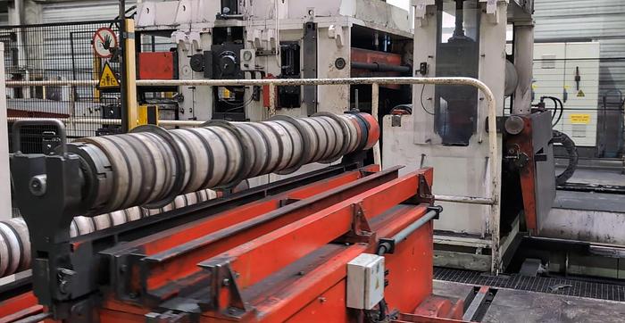 Used FAGOR Slitting line 1600x6