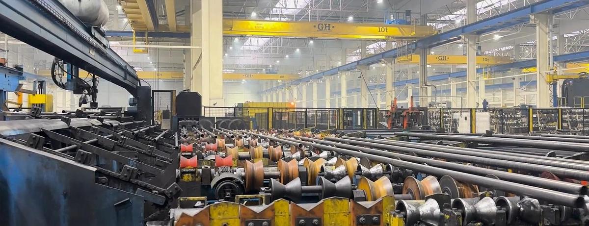 Used MAIR Double chamfering line TFA3/D/12.5 Tube facing & bevelling