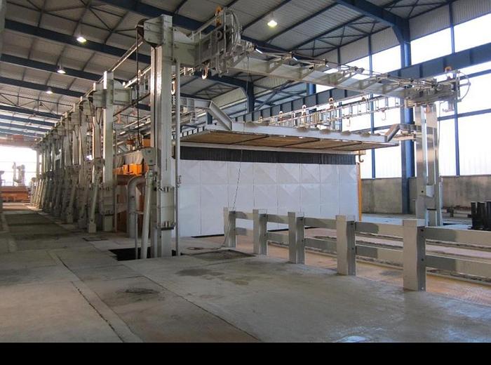 Used VOEST ALPINE / LOECO ZINC-COATING PLANT FOR PIPES