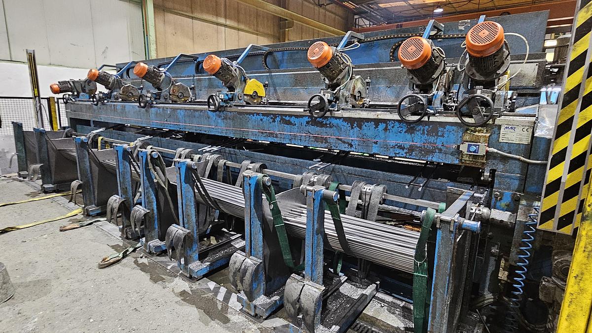 Used MAIR MULTIHEAD TUBE CUTTING MACHINE TRA3000/7/7/CAR + RA1