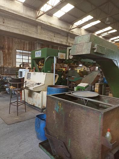 Used COMPLETE TUBE FINISHING LINE: CHAMFERING, THREADING, SOCKET SCREWING & PACKAGING/STRAPPING