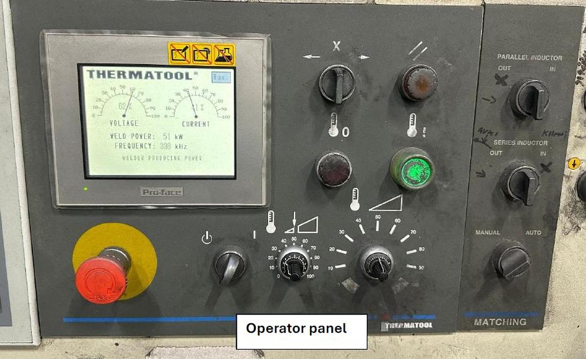 Used THERMATOOL HF WELDER CFI 200KW