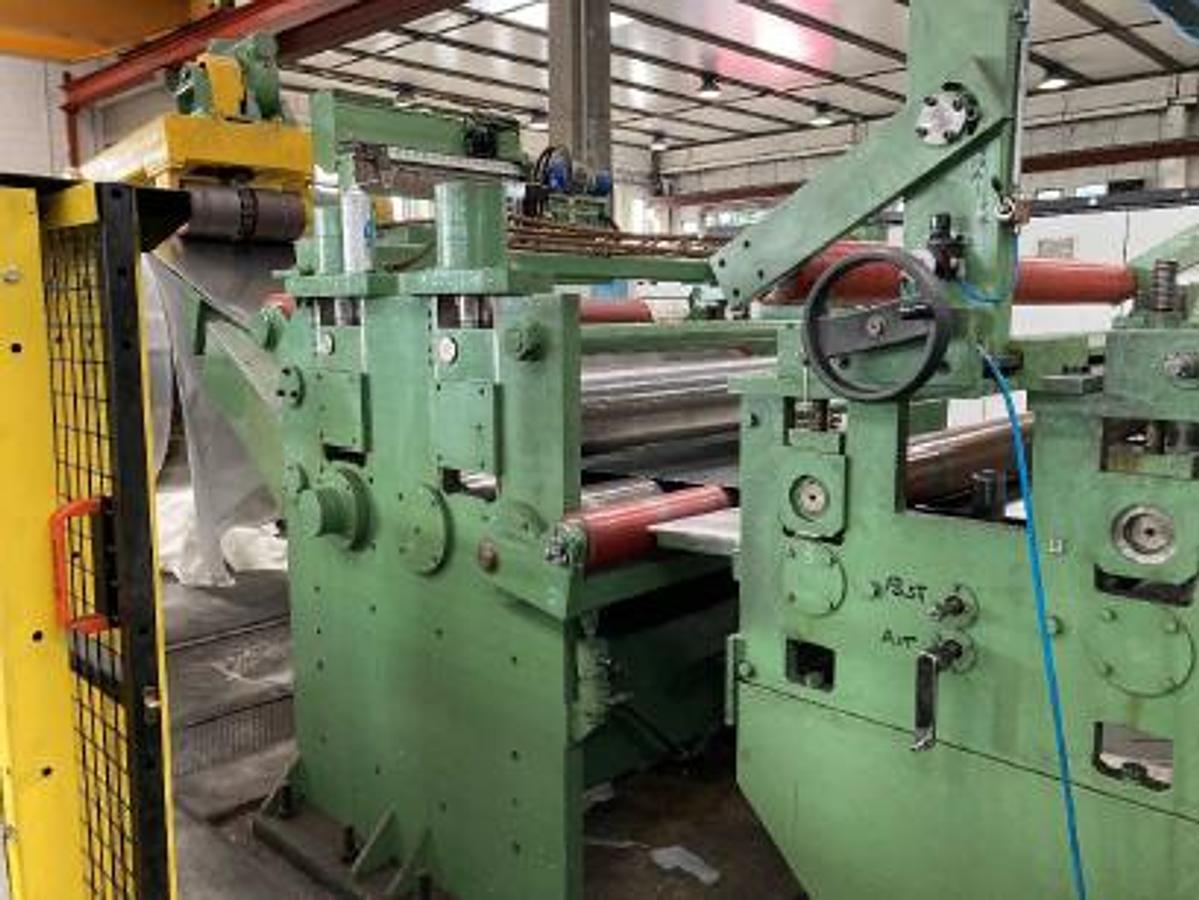 Refurbished 2016 SAMO OCEMI Stainless Slitter 1500x3