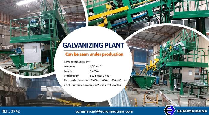 D'occasion Galvanizing plant
