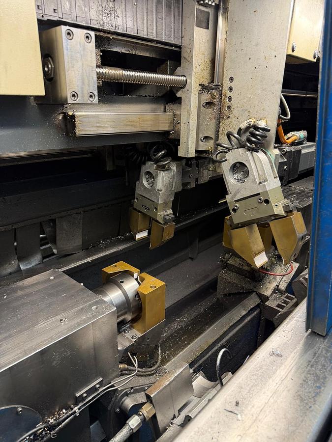 Used RATTUNDE Automatic cutting, lenght-control, deburring, bevelling, and automatic robot packing