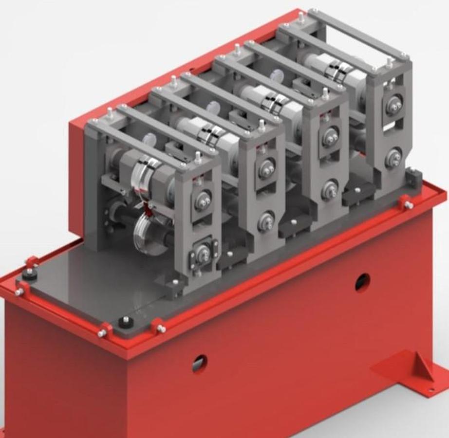 Used Roller Shutter Door Roll Forming Machine