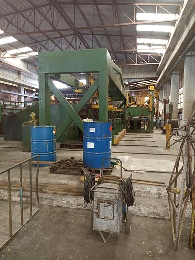 Used COMPLETE TUBE FINISHING LINE: CHAMFERING, THREADING, SOCKET SCREWING & PACKAGING/STRAPPING
