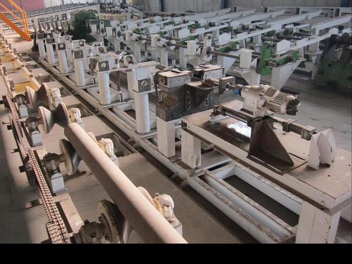 Used VOEST ALPINE / LOECO ZINC-COATING PLANT FOR PIPES