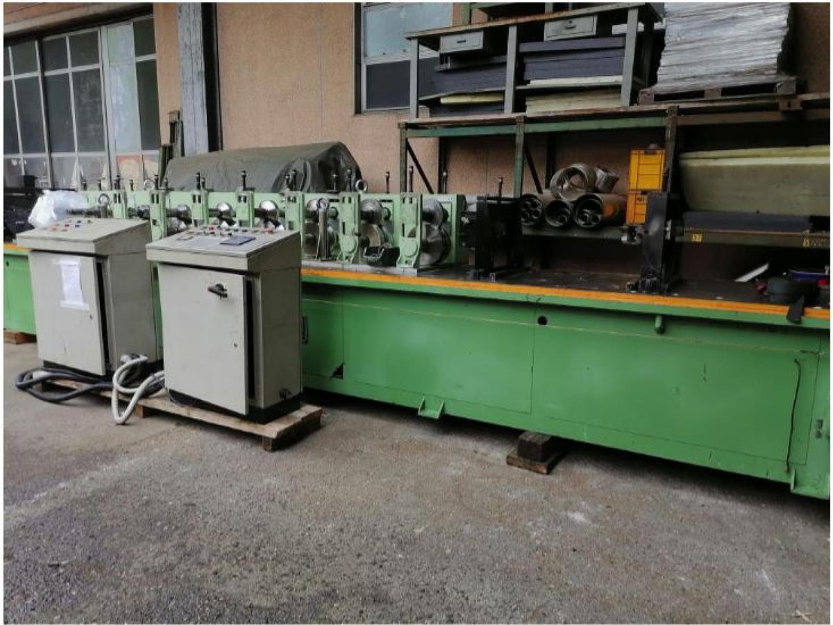 Used DALLAN ROLLFORMING MACHINE FOR OMEGA PROFILES