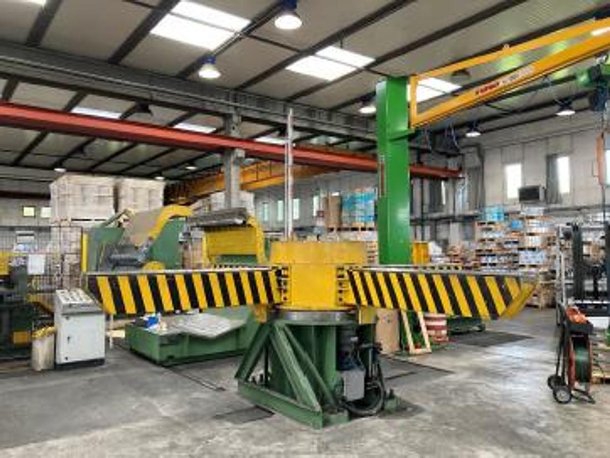 Refurbished 2016 SAMO OCEMI Stainless Slitter 1500x3