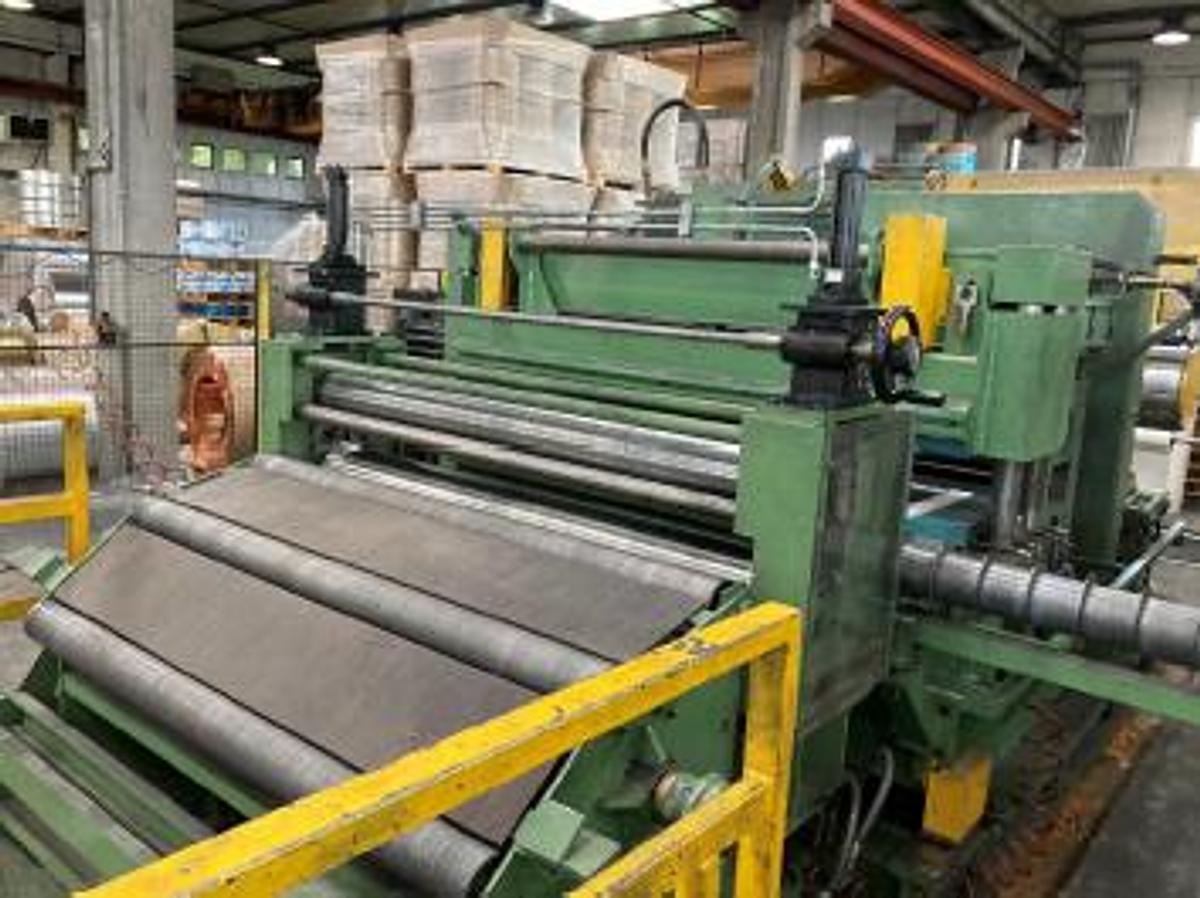 Refurbished 2016 SAMO OCEMI Stainless Slitter 1500x3