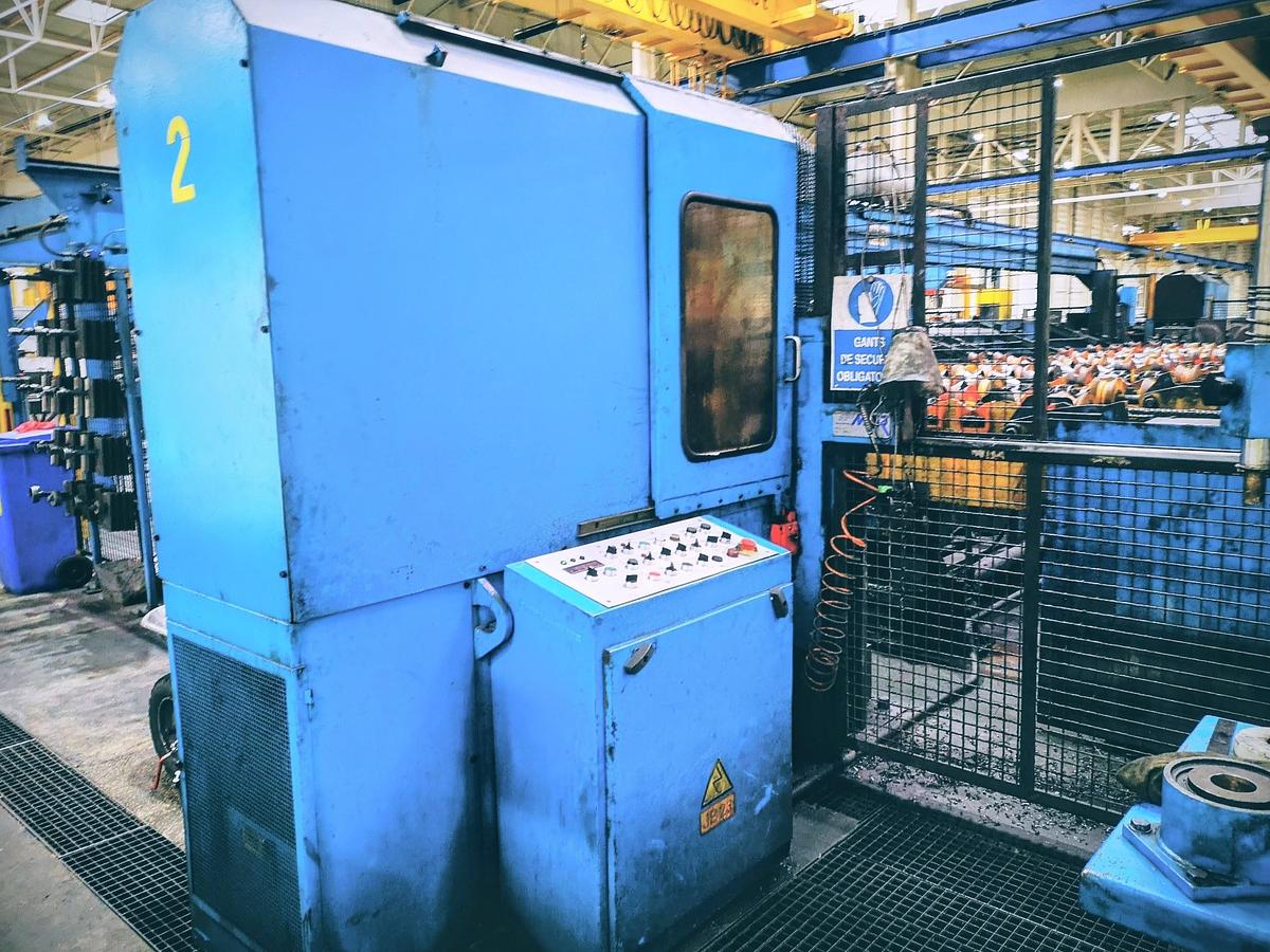 Used MAIR Double chamfering line TFA3/D/12.5 Tube facing & bevelling