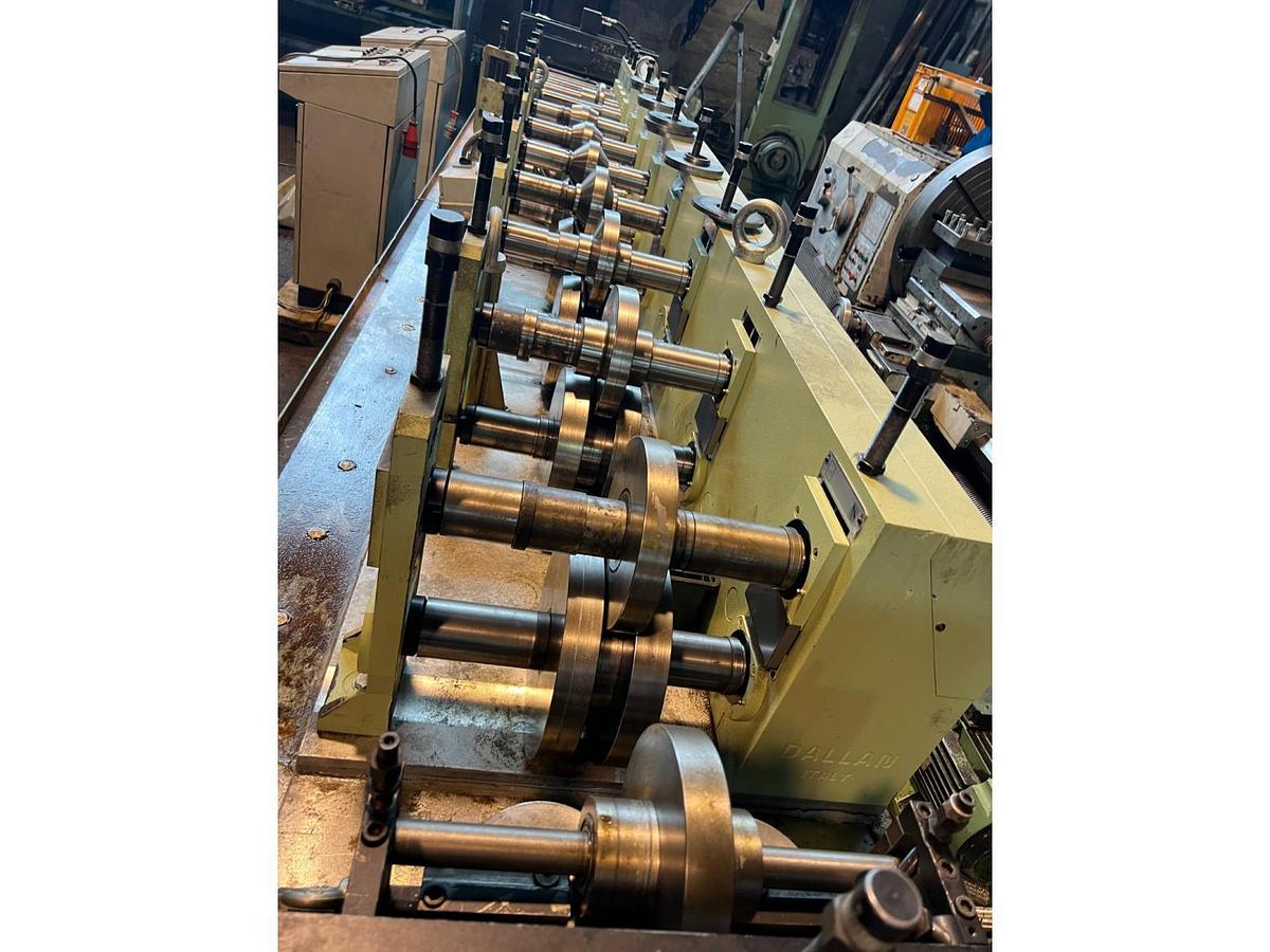 Used DALLAN ROLLFORMING MACHINE FOR OMEGA PROFILES