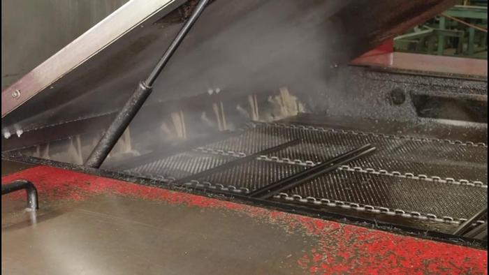 Used RSA TWIN FIX LENGTH CUT with Cutting Polishing Washing Drying Stacking