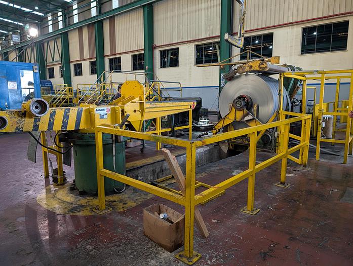 Used FAGOR PROIN Slitter 1550x4