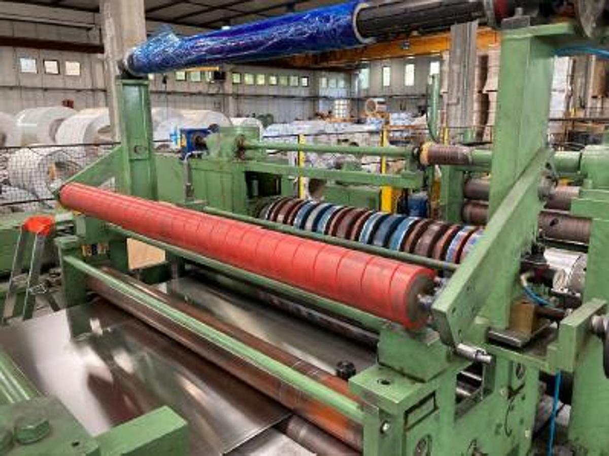 Refurbished 2016 SAMO OCEMI Stainless Slitter 1500x3