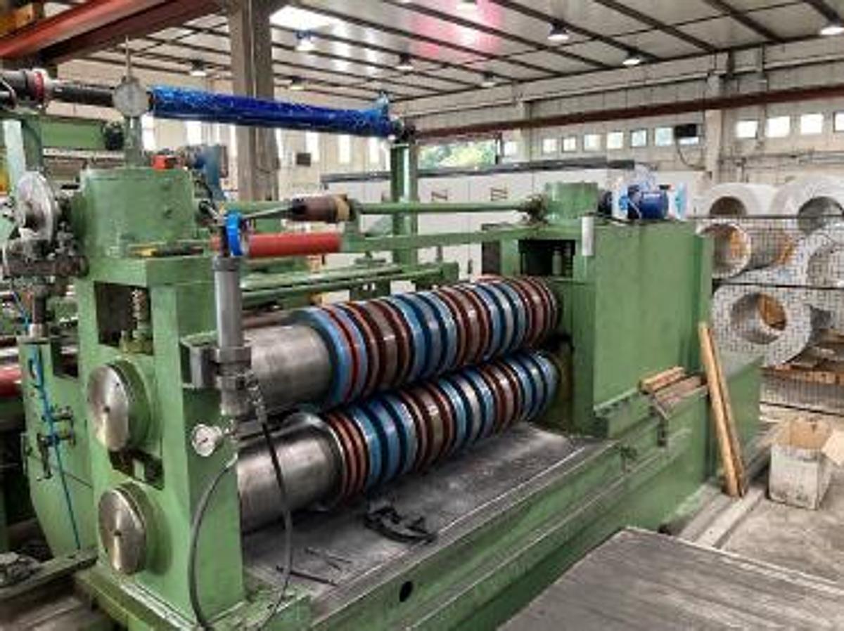 Refurbished 2016 SAMO OCEMI Stainless Slitter 1500x3