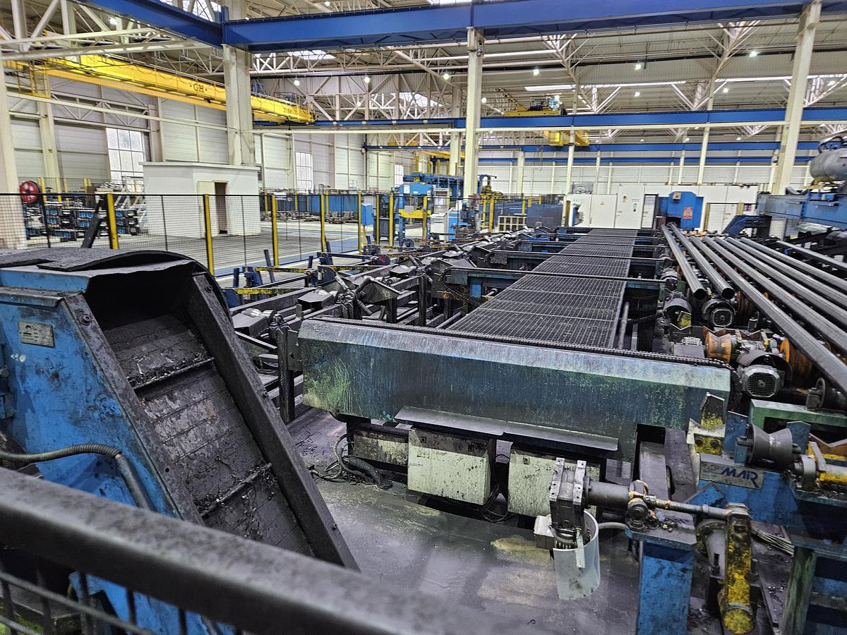 Used MAIR Double chamfering line TFA3/D/12.5 Tube facing & bevelling