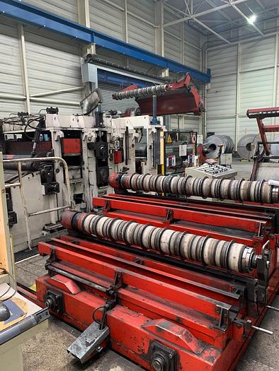 Used 2007 FAGOR-PROIN Slitting line 1600x6