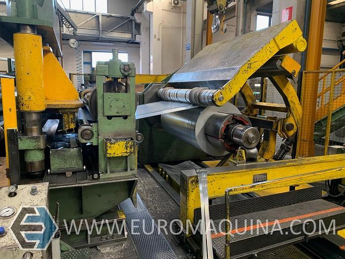 Used STAM & PROMEC Slitter 2000x6 + Slit coils packaging