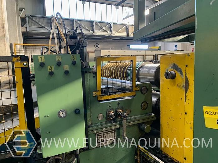 Used STAM & PROMEC Slitter 2000x6 + Slit coils packaging